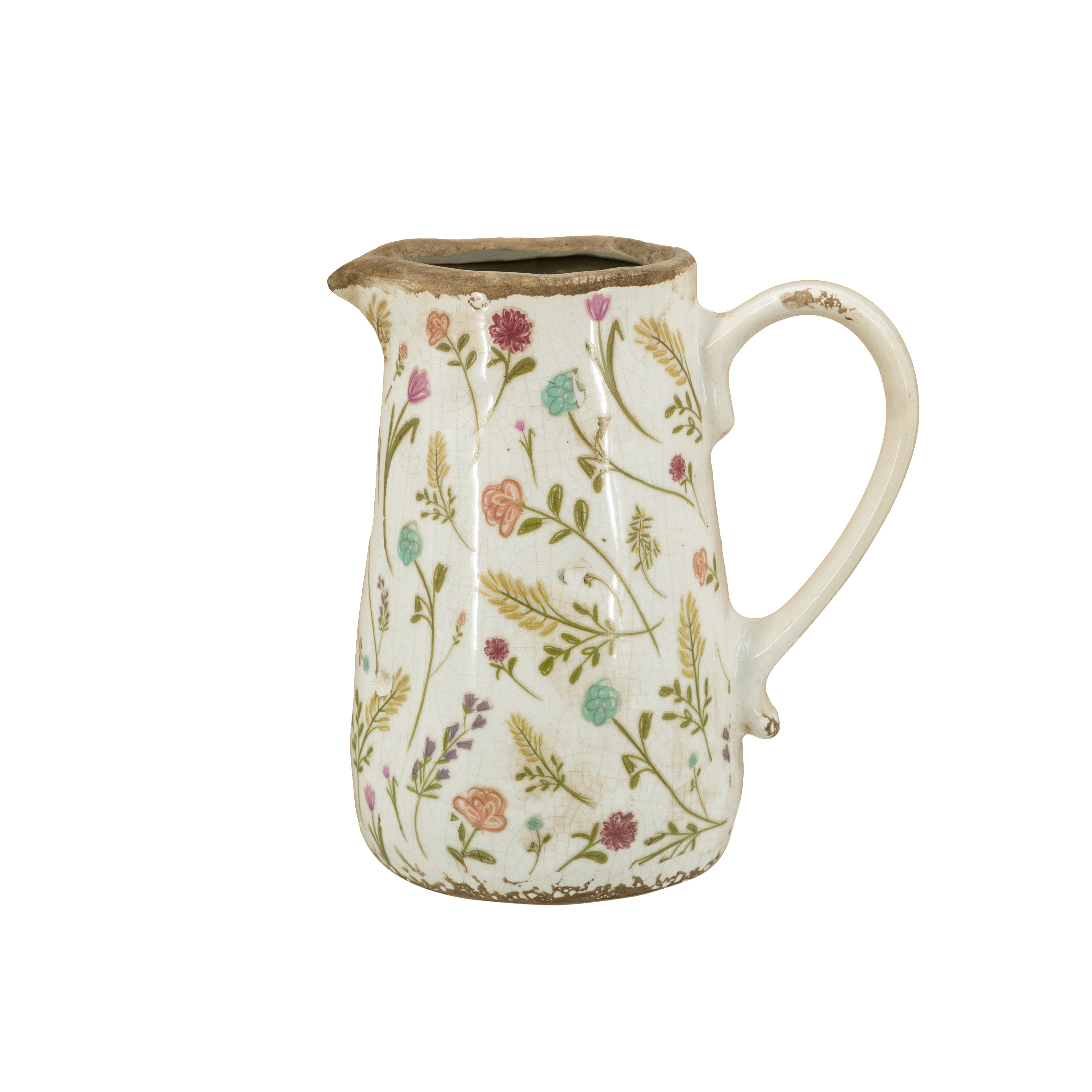 SMALL FLORAL JUG