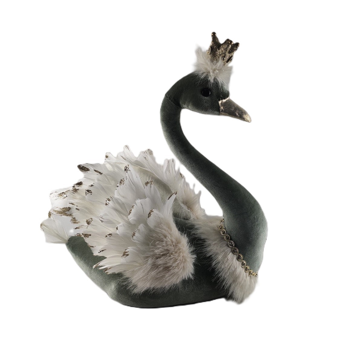 LG GREEN VELVET SWAN