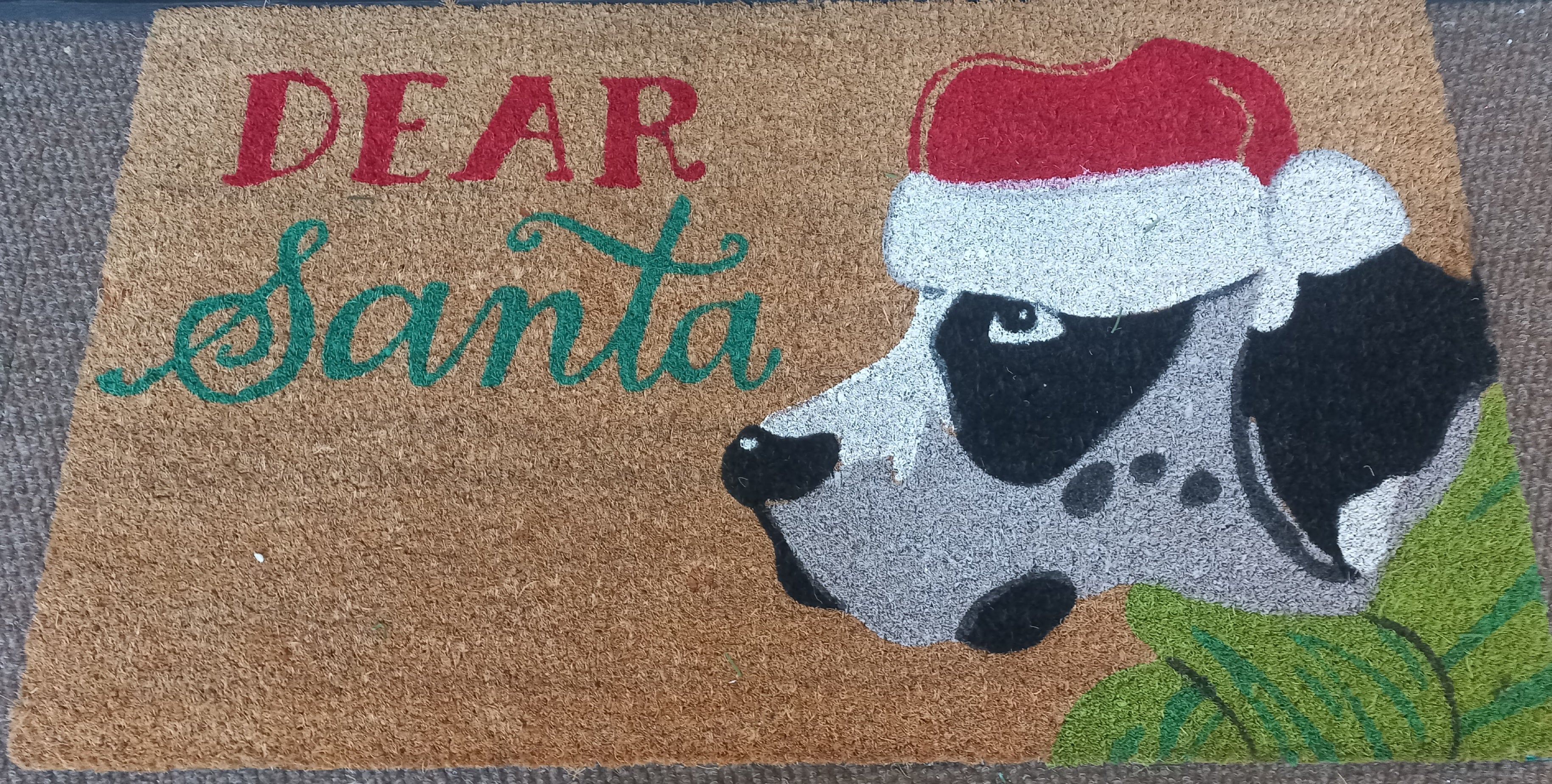 XMAS MATS DALMATION