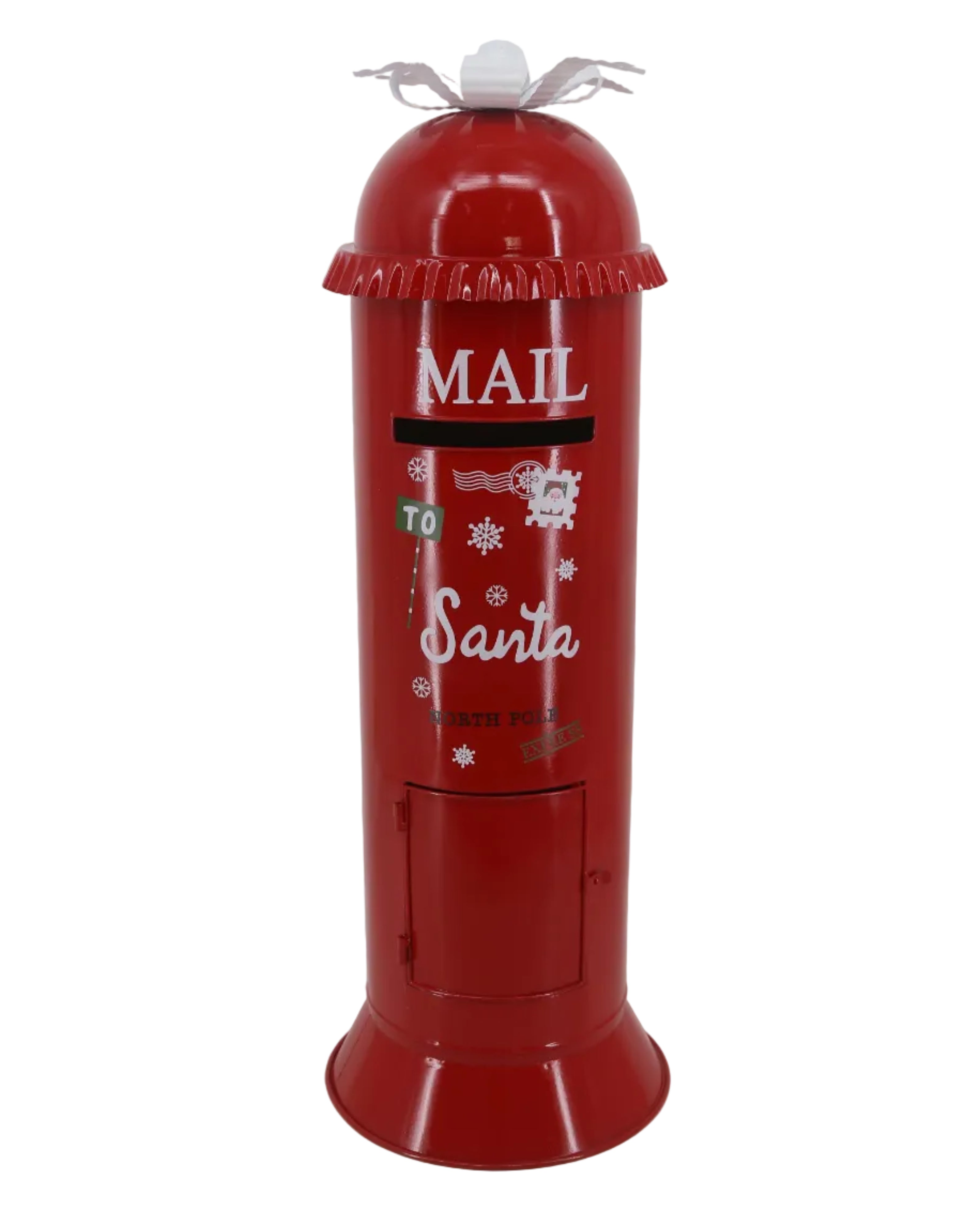 LG MAILBOX WITH WHITE BOW