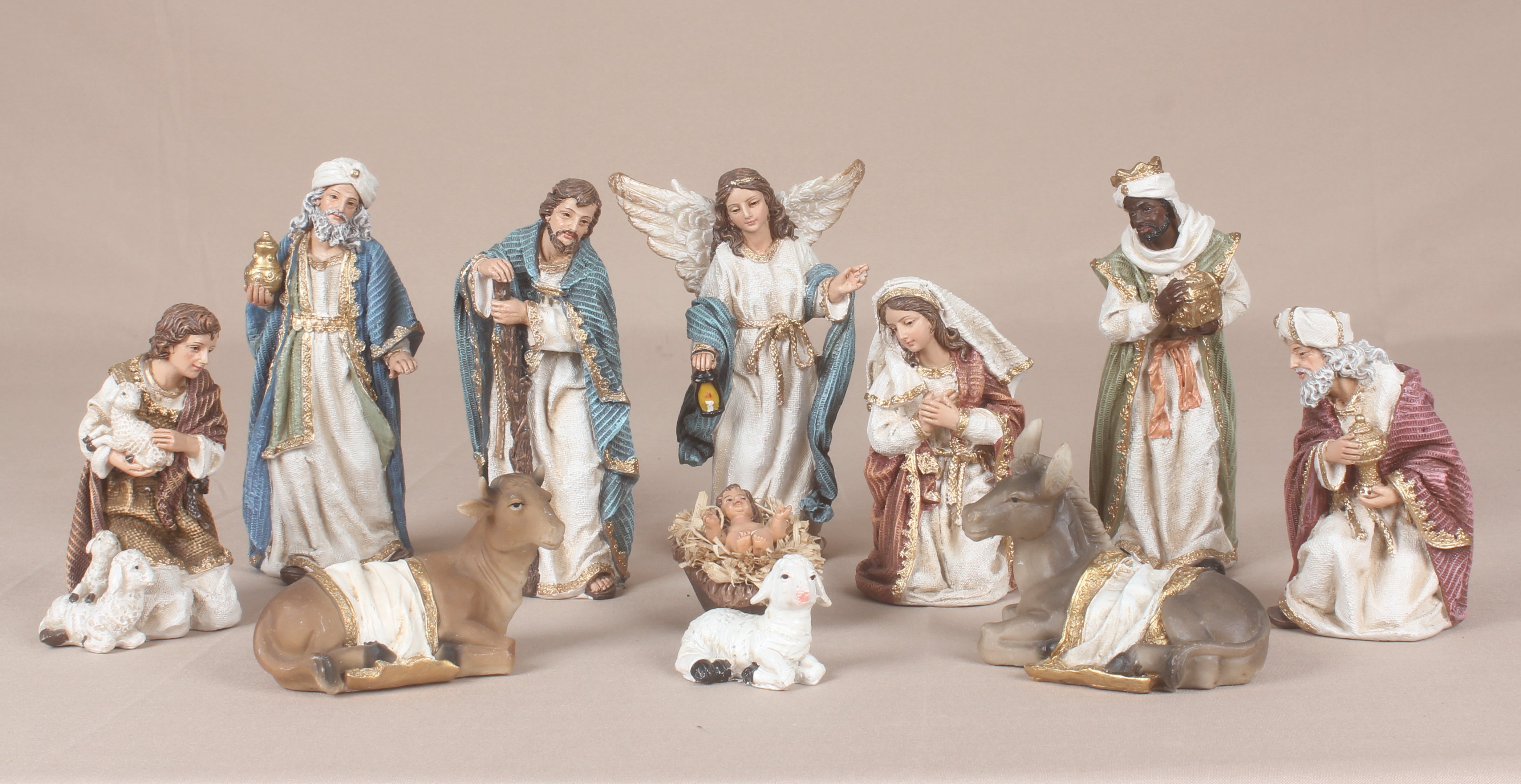 S/11 8" NATIVITY SET