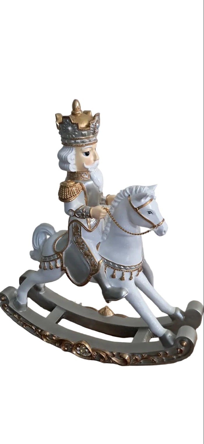 NUTCRACKER ON ROCKING HOUSE