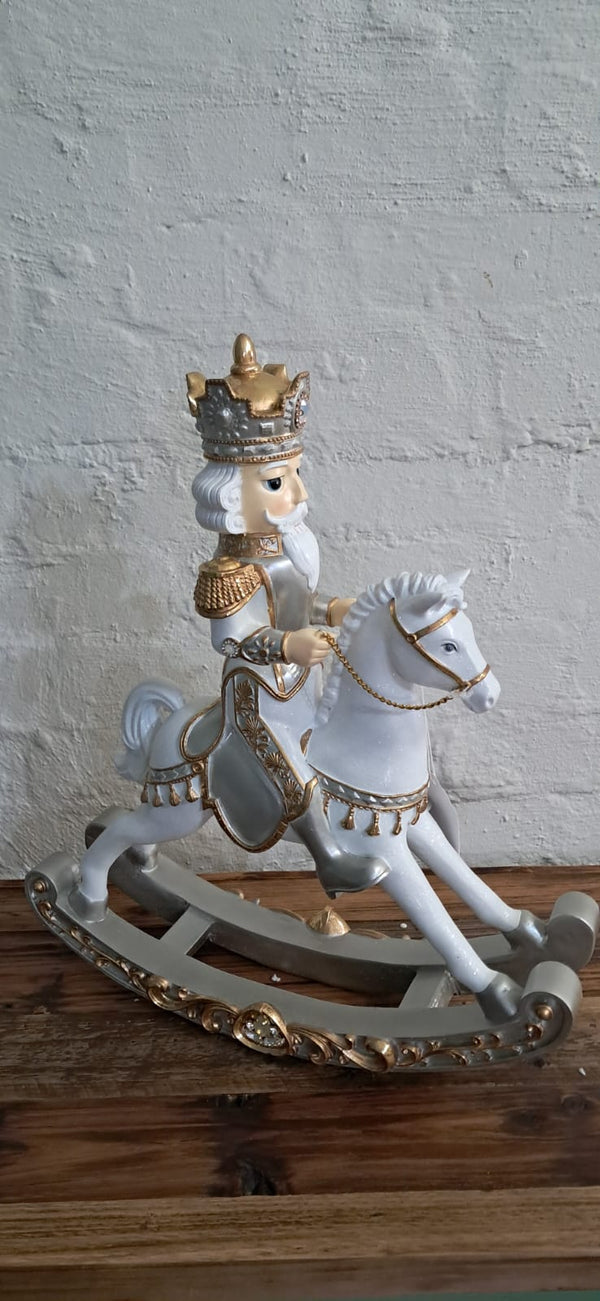 NUTCRACKER ON ROCKING HOUSE