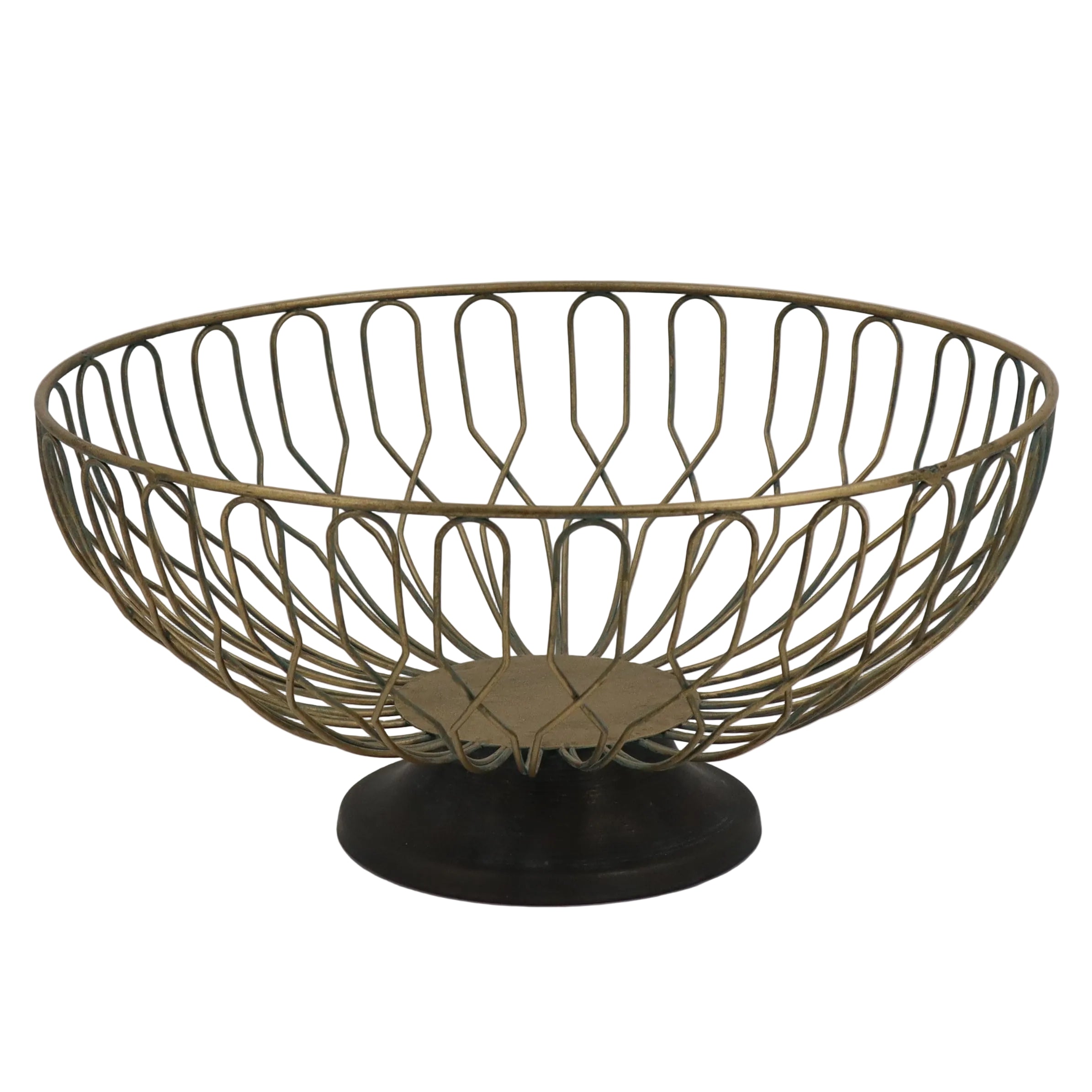 BRONZE METAL BASKET