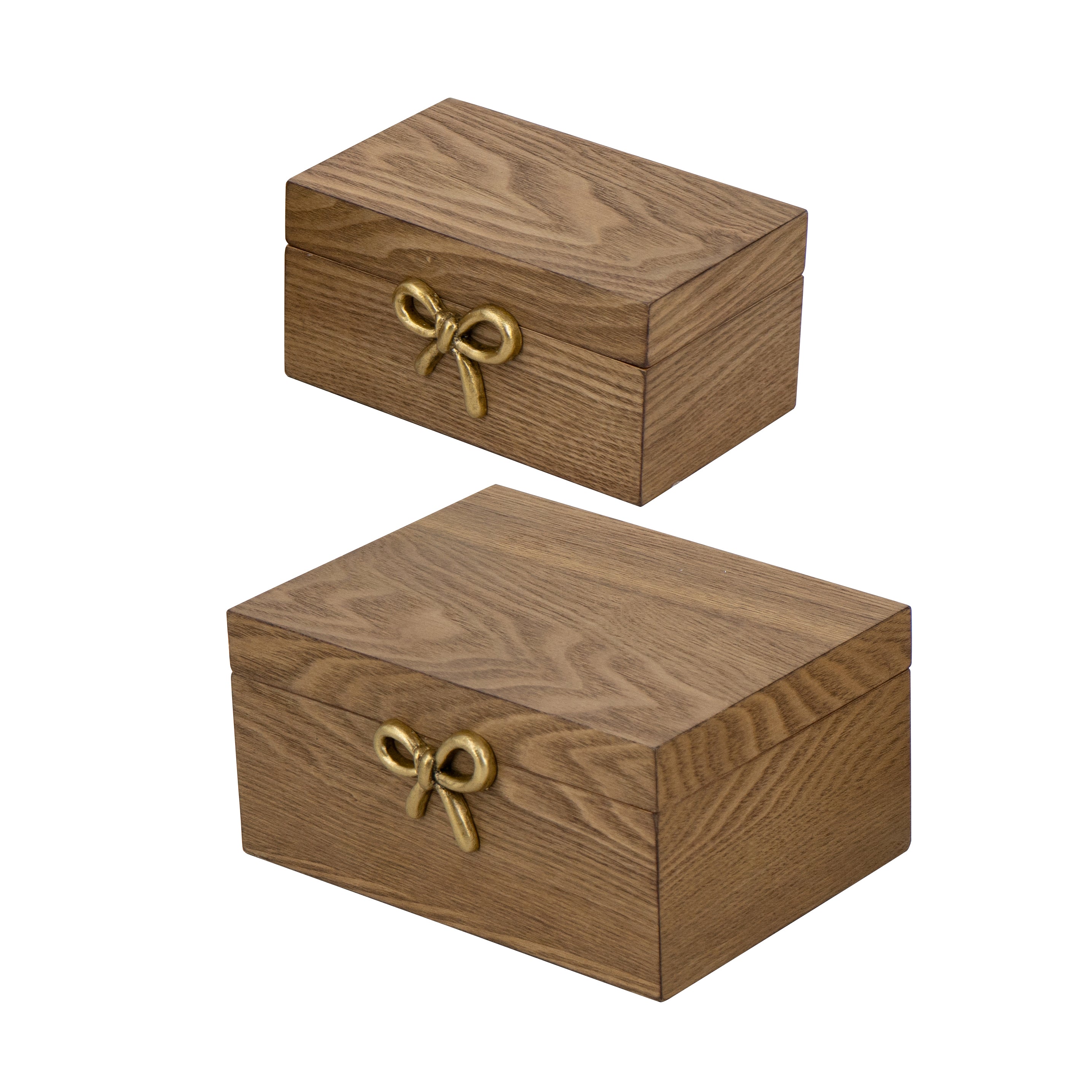 S/2 WOODEN BOXES