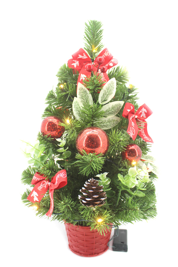 50CM EUC/LEAF TREE W LIGHTS