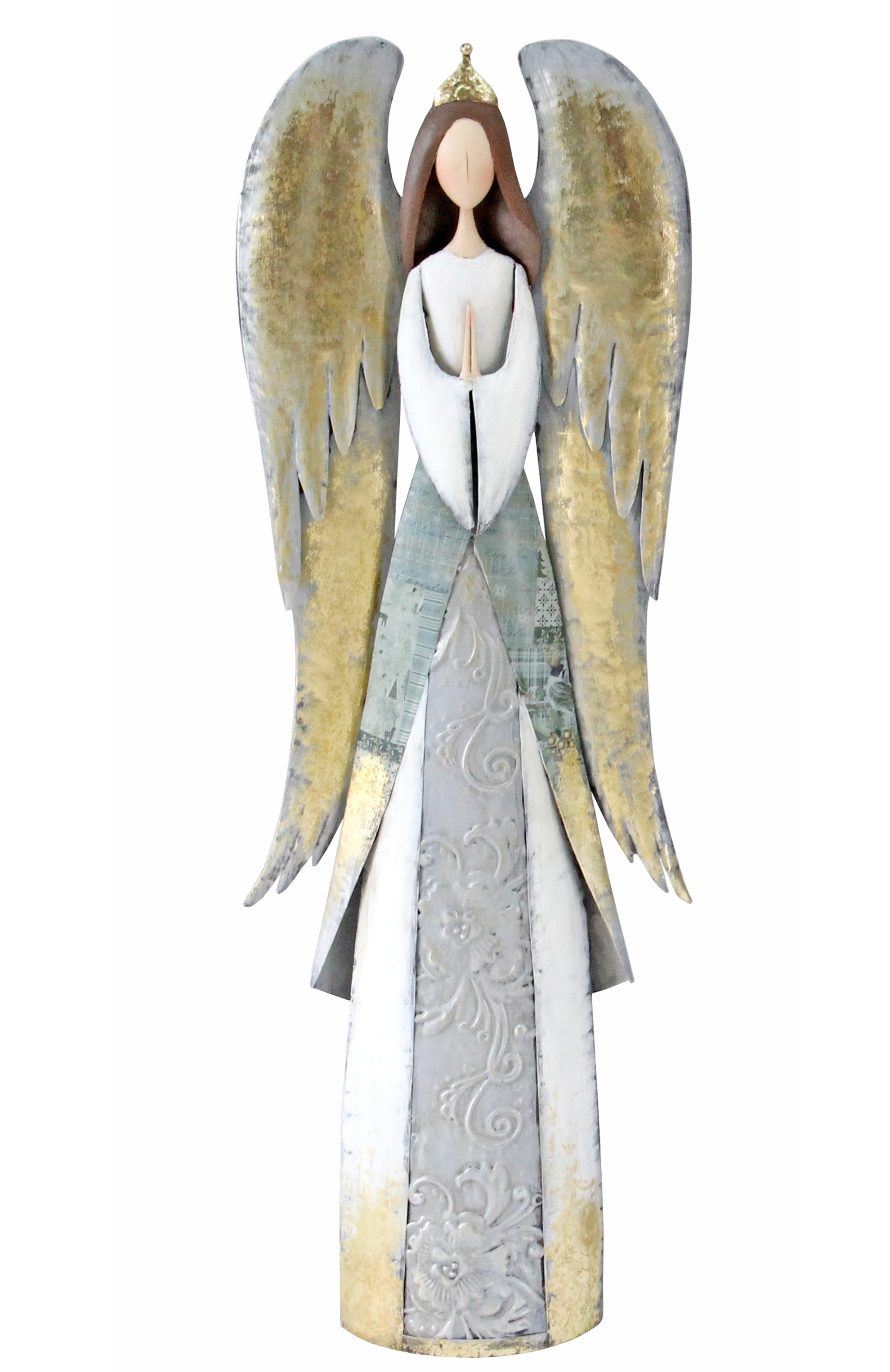 GOLD/SILV METAL ANGEL
