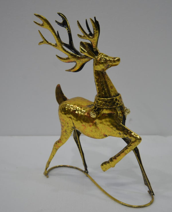 GOLD METAL DEER