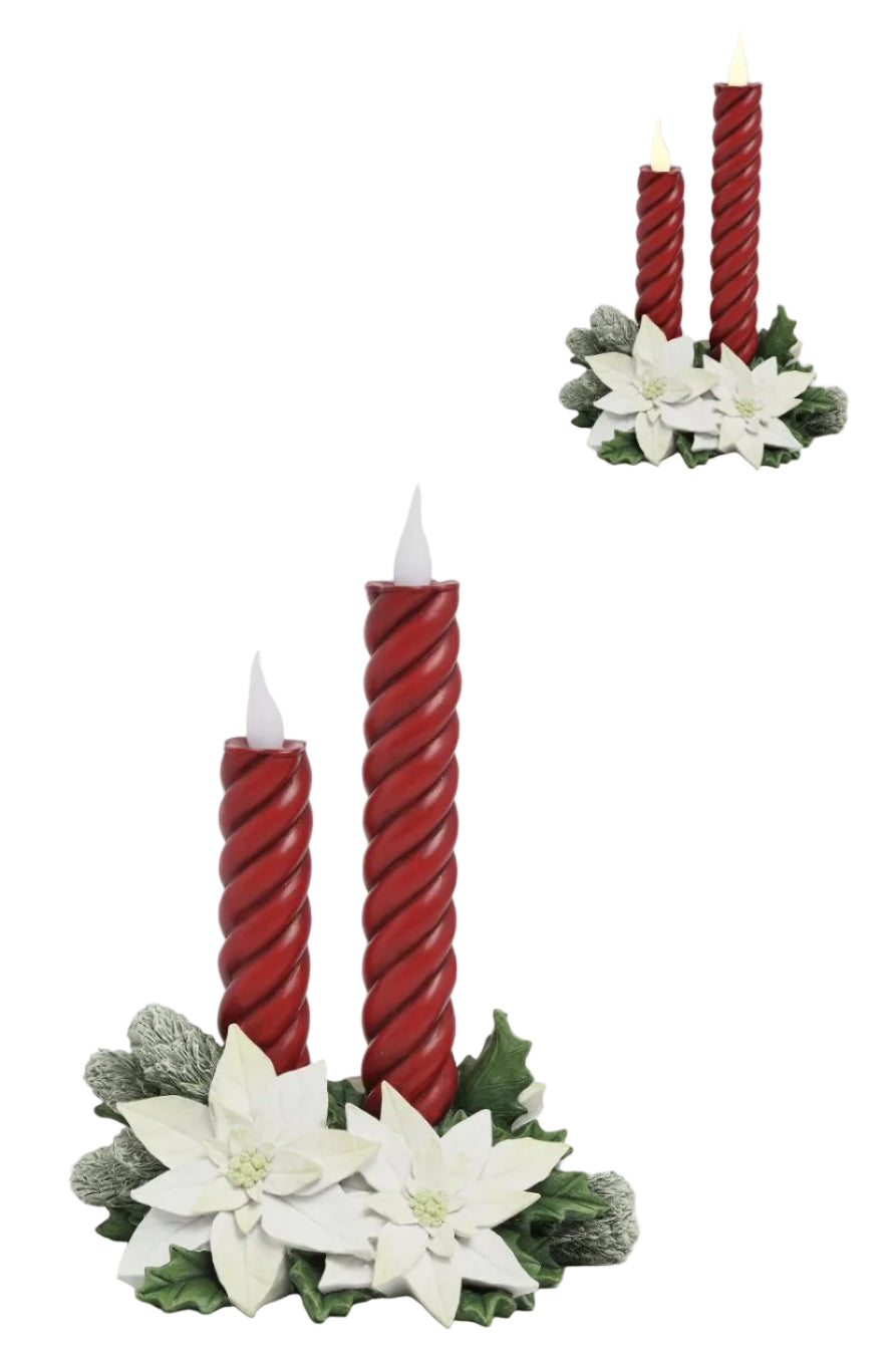 2 POINS W DOUBLE CANDLES