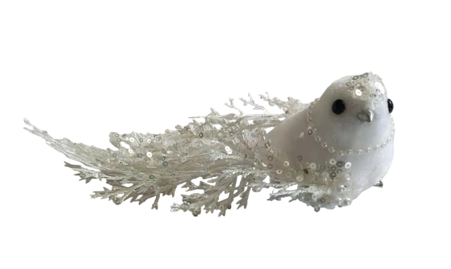 WHITE VELVET BIRD