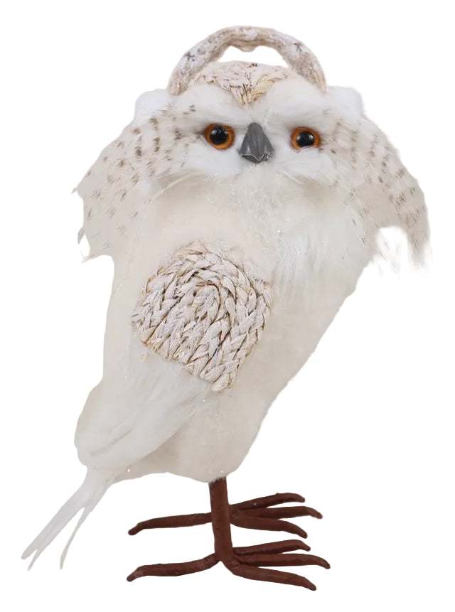 OWL WITH BROWN EARMUFFS