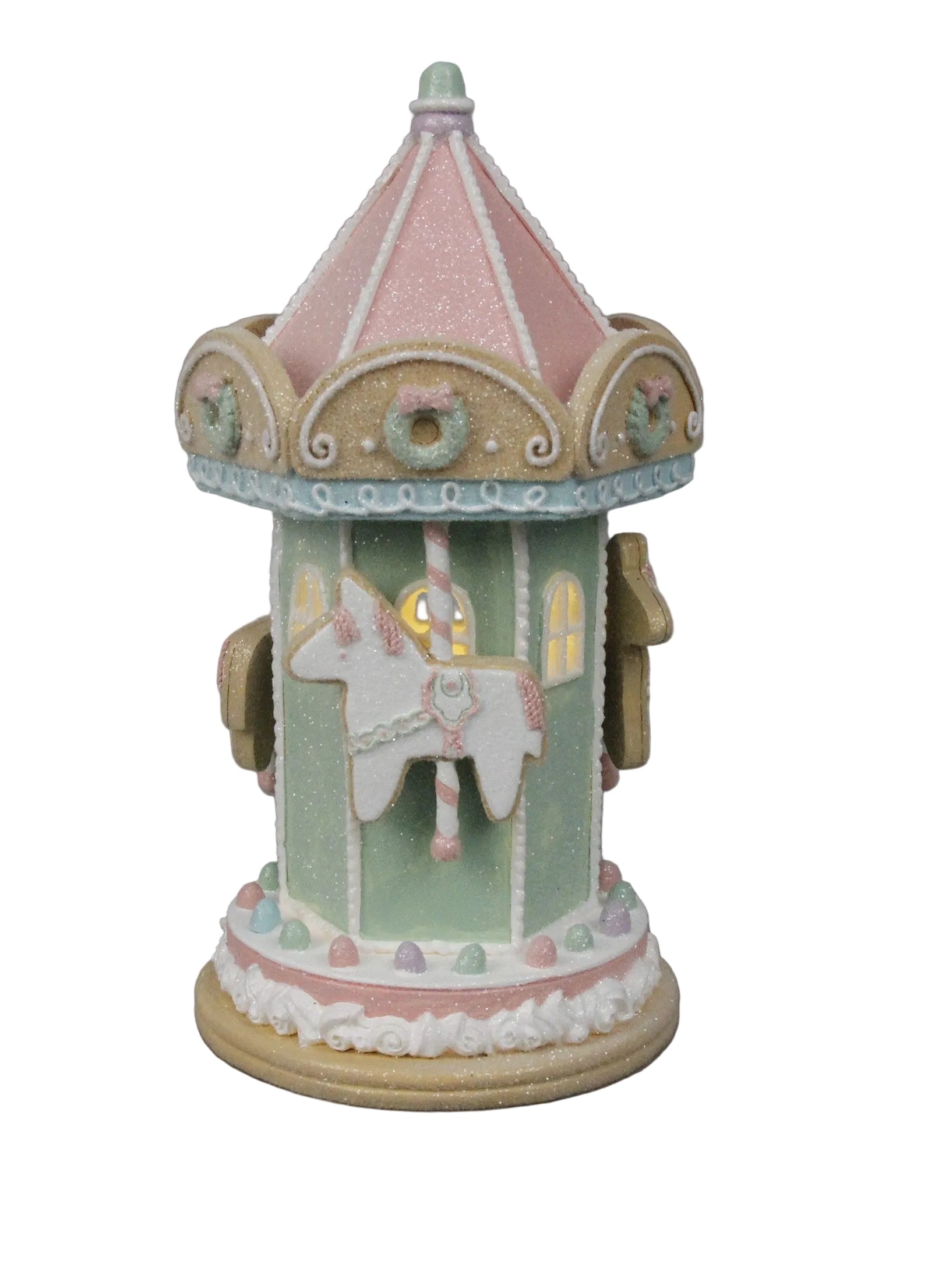 22CM PINK CAROUSAL
