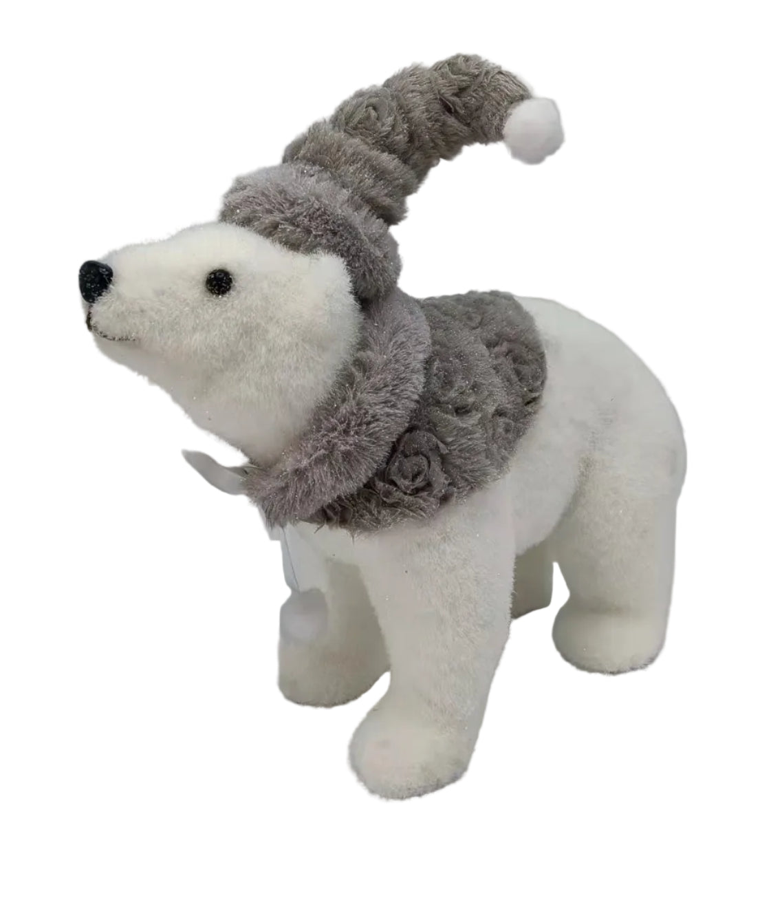 GREY WHITE POLAR BEAR
