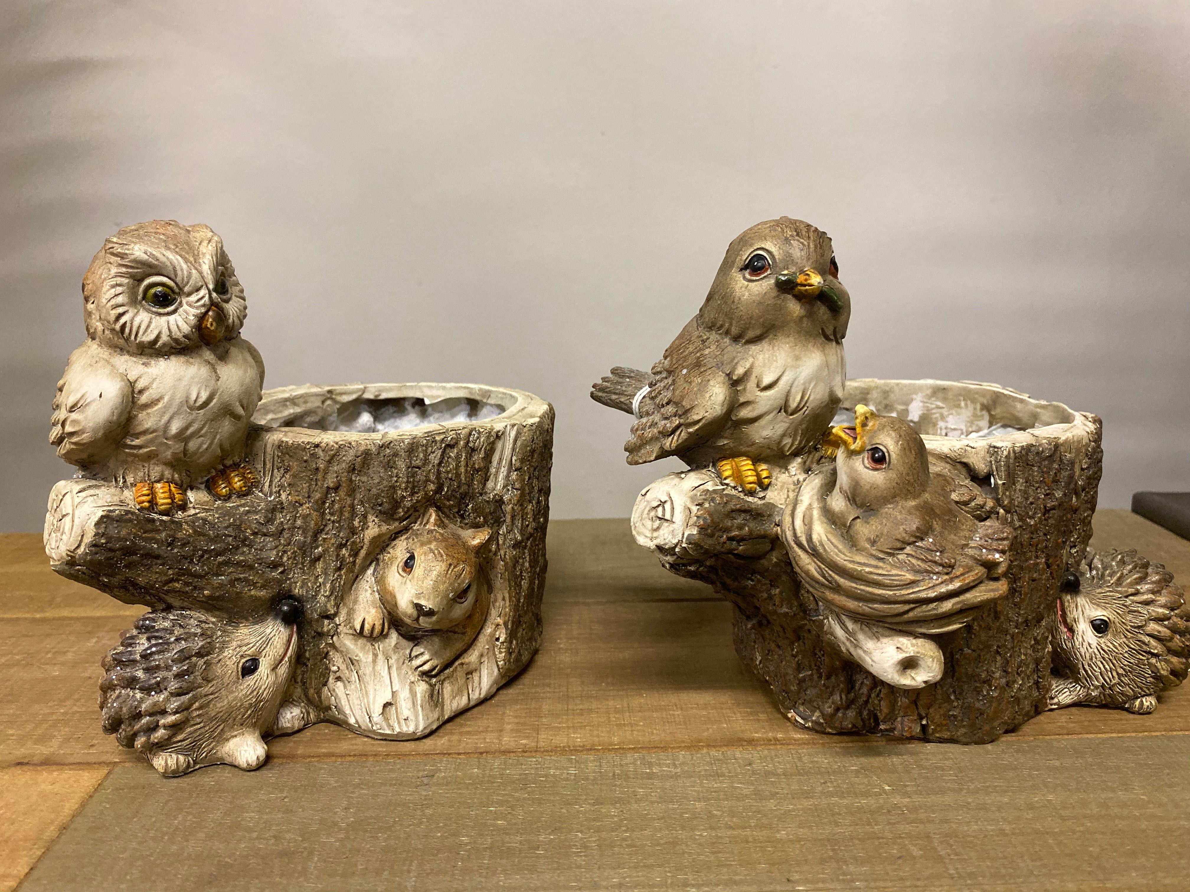 S/2 POTS W/ ANIMALS
