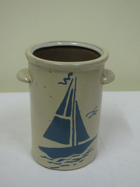 M/S  CROCK WITH SAILBOAT