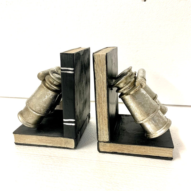 TELESCOPE BOOKENDS