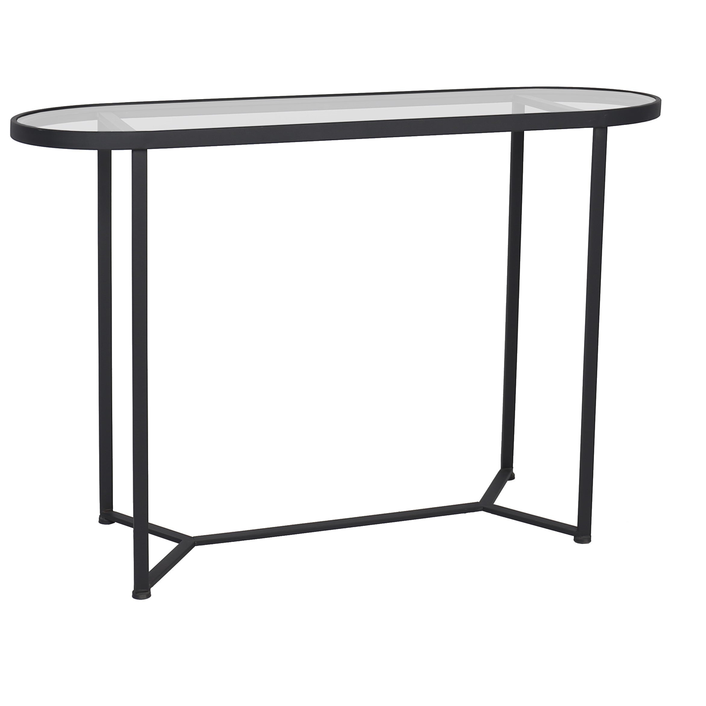 GLASS BLACK TABLE