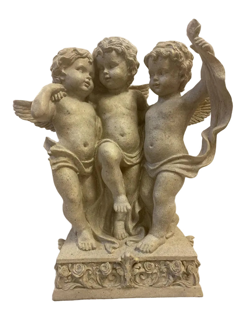 THREE CHERUBS IN A ROW