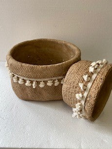 S/2 ROUND CEMENT BASKETS