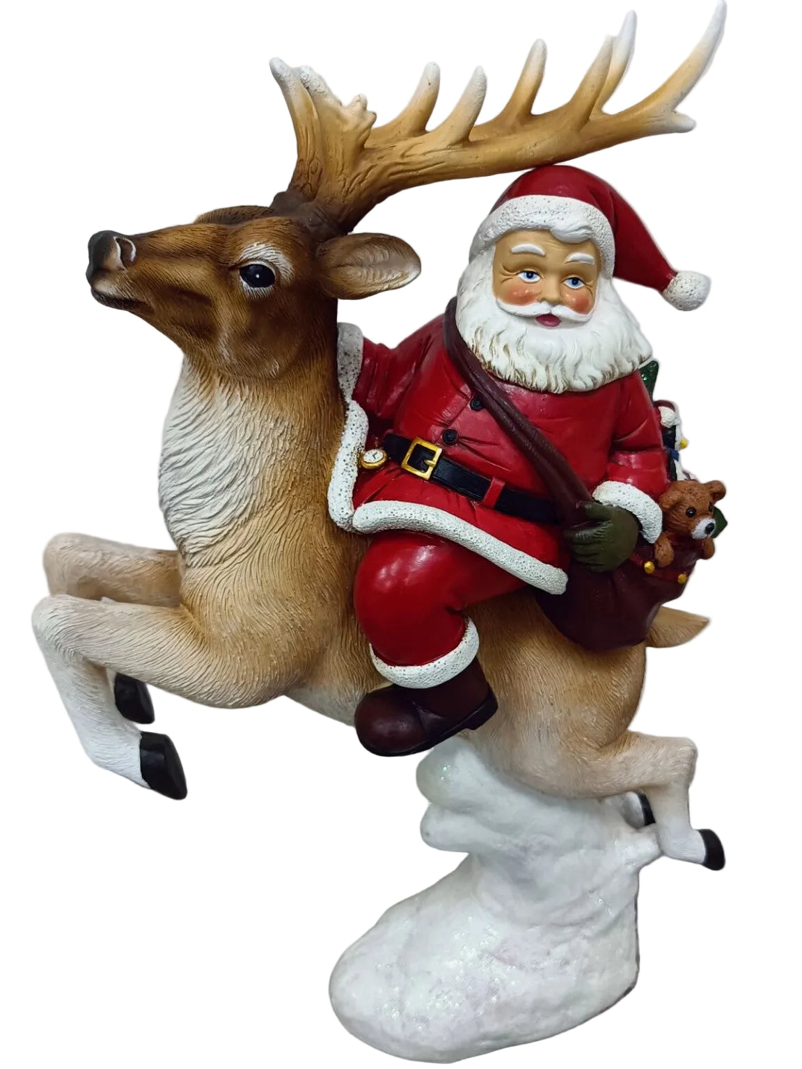 SANTA ON A REINDEER